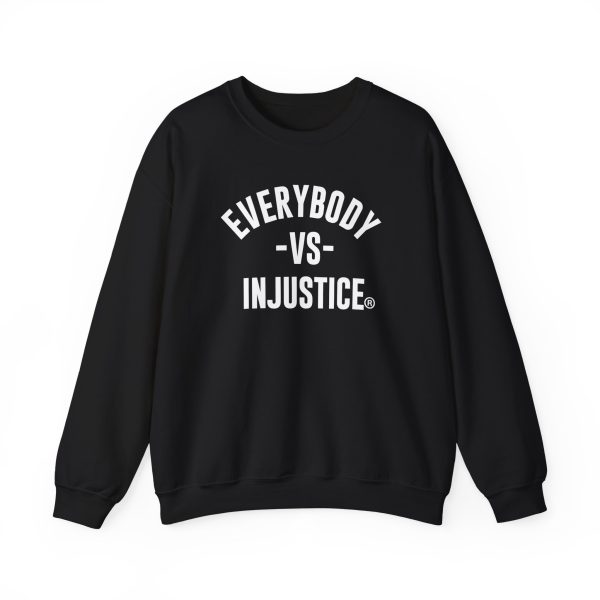 Future Detroit vs Everybody Authentic Everybody vs Injustice Unisex Heavy Blend™ Crewneck Sweatshirt
